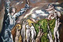 El Greco 1609-14 The Vision of Saint John 1 From New York Metropolitan Museum Of Art At New York Met Breuer Unfinished